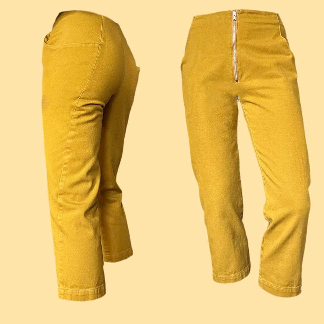 Front Zipper Pant