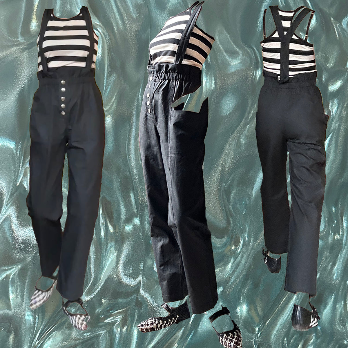 ameri MEDI DADDY SUSPENDER PANTS アメリヴィンテージ MEDI DADDY 